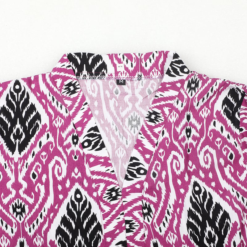 Picture of Purple and Black Printed Kurti