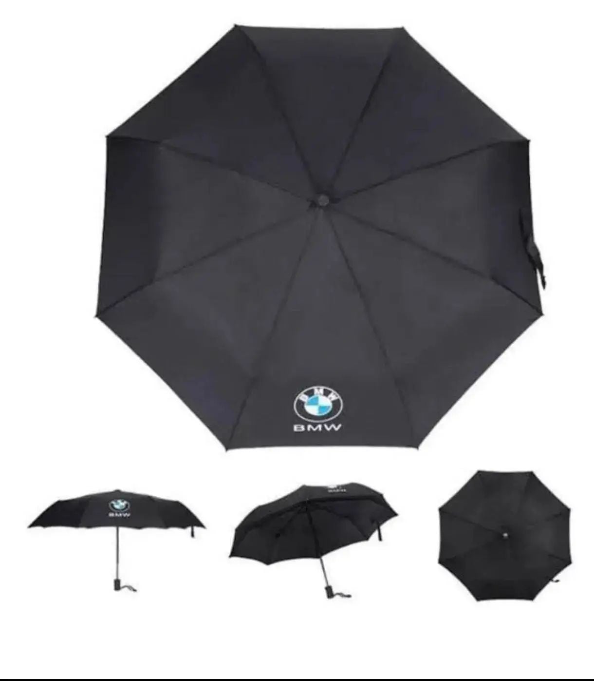 Picture of Green Bmw Umbrella (Auto Lock) 10 Ribs - Umbrella - Umbrella (Multicolor,Full Look: 34)