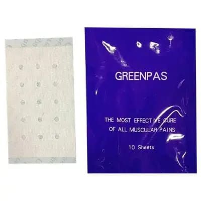 Picture of Greenpass The most effective cure of all muscular pain 1 pack 10 strip