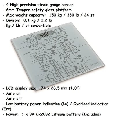 Picture of High Quality - Digital Weight Machine/Scale - Accurate and Easy to Use - Easy to Maintain - Refine and Excellent