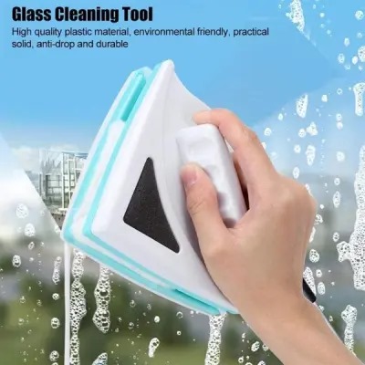 Picture of Household Double-Layer Magnetic Window Double Side High-Rise Glass Wiper Cleaner Surface 4 Type Cleaning Brush New