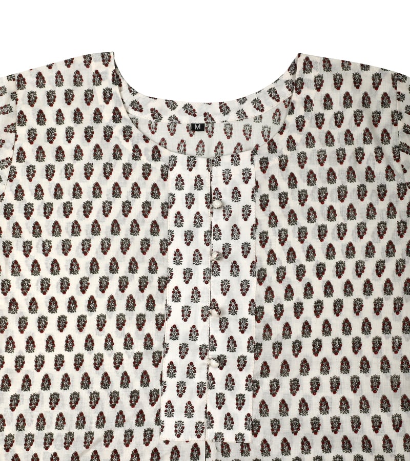 Buy Classic White Kurti    Online at Best Price