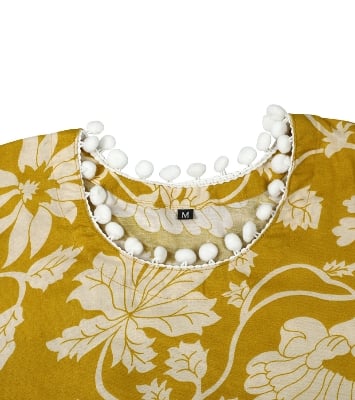 Buy  Golden Yellow Kurti   Online at Best Price