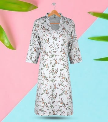 Buy White Drop Kurti Online at Best Price