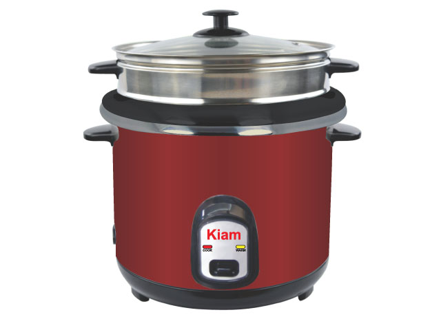 Picture of Kiam rice cooker Steel - (One Coating Bati) Straight Steel SJBS-702