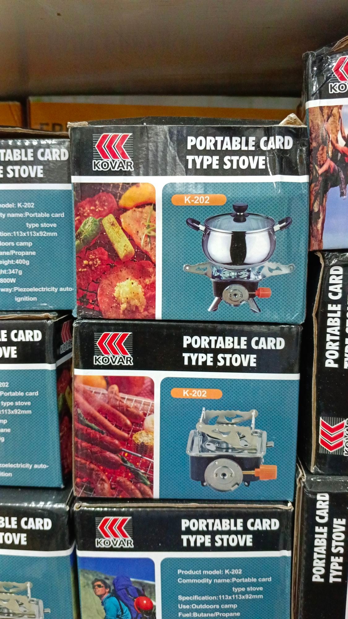 Picture of mini handy Portable Campaign Butane Gas Stove Burner( without bottle)