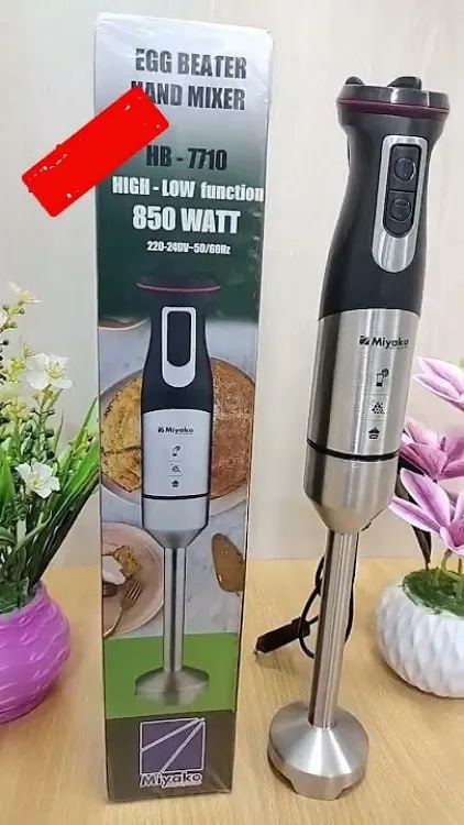 Picture of Miyako Electric Hand Blender/ Hand Mixer/ Egg Beater 850 watt HB-7710 High & Low Function