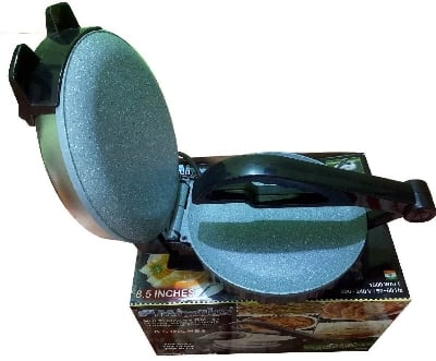 Picture of Miyako Electric Roti Maker RM-54 Marble Coating | Miyako Electric Roti Maker RM-54 Black And Silver