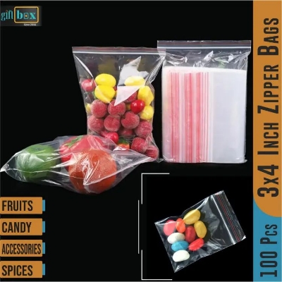 Picture of poly bag -3x4 ইঞ্চি (100 পিস) - poly bag
