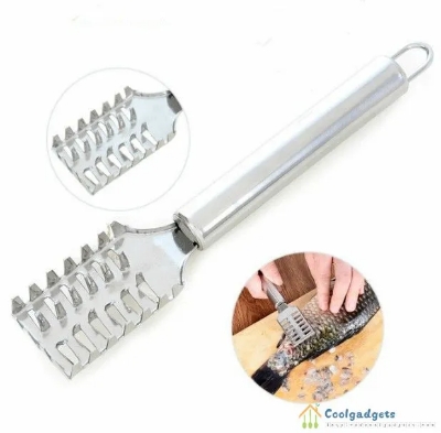 Picture of Stainless Steel Fish Scale Cleaner - Silver (Silver)