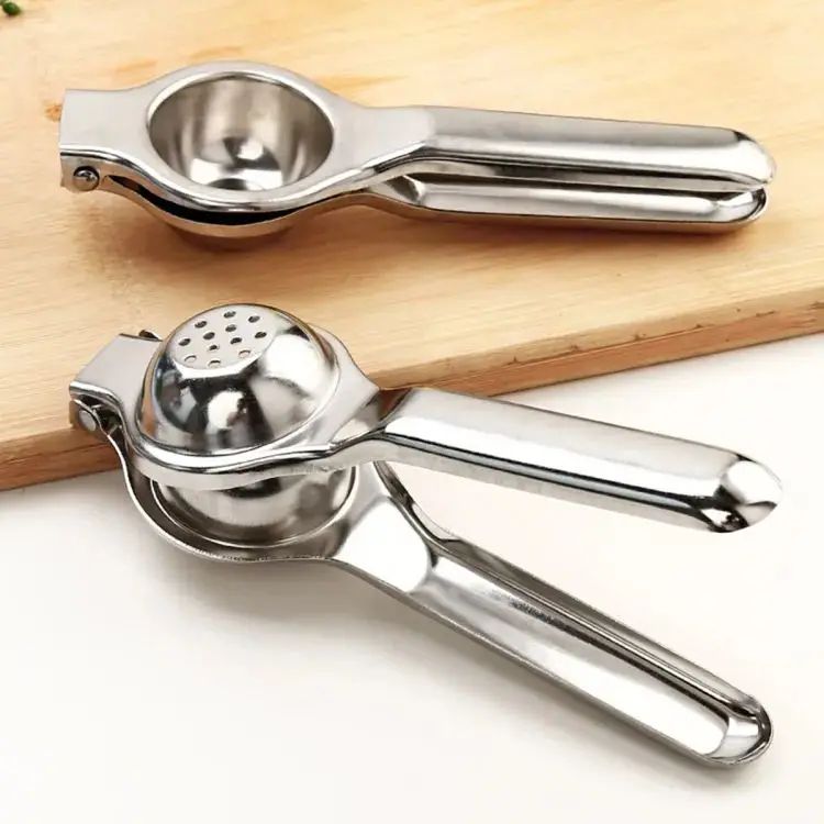 Picture of Stainless Steel Manual Hand Press Lemon Juicer Fruit Orange Citrus Juice Tool/Lebu chipa machine