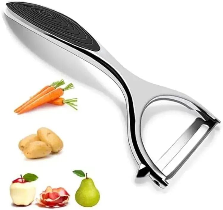 Picture of Stainless Steel Vegetable Peeler, Heavy Metal product for kitchen (Silver)