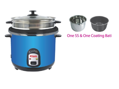 Picture of Steel (One SS Bati & One Coating Bati) Straight (1.8 Ltr)