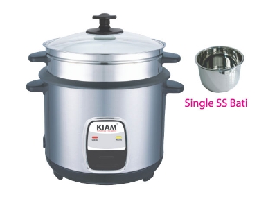 Picture of Steel (One SS Bati & One Coating Bati) Straight (1.8 Ltr)
