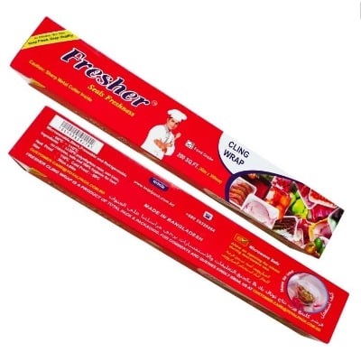 Picture of Vinyl Film Plastic Wrapping Paper Roll 60 meter Ideal food Wrapping paper for Keeping Food Fresh