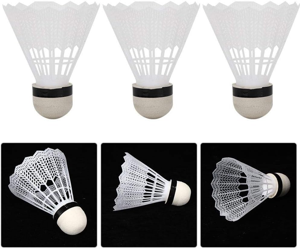 Picture of Elevate Your Badminton Game With The Sm-500 Shuttlecock - High-Quality Feather Shuttlecocks 6 Ps Green White