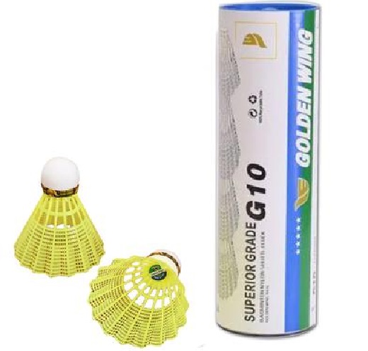 Picture of Golden Wing G10  Nylon Shuttle Cocks - 6 pcs 