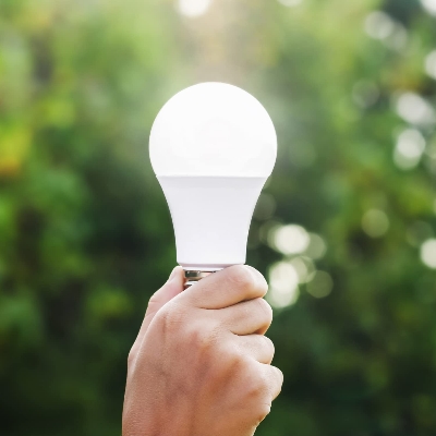 Picture of Rgb Variable 7 Color Led Light Base E-27 Multicolor