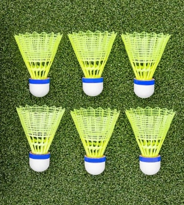 Picture of Smash 500 Plastic Badminton Shuttlecocks Cork 6Ps Cock 