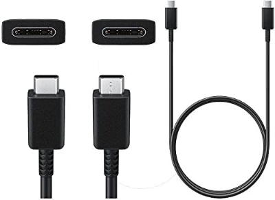 Picture of Samsung PD 25W Fast Charger With USB Type - C to Type - C Cable 5A Black