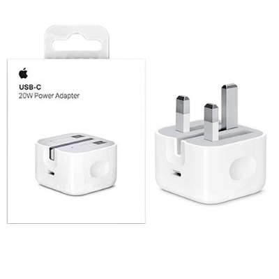 Picture of Apple 20W Type-C Power Adapter with Cable (UK) White