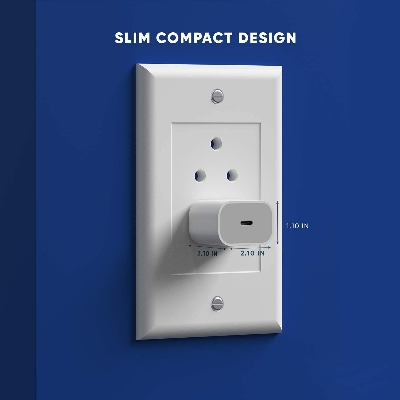 Picture of for iphone 20W PD Premium quality Fast Charger Adapter with USB-C to Lighting Cable For 13 pro max/13 pro/13/13 mini/ 12 pro max, 12 pro, 12, 12 mini, 11 pro max, 11 pro, White