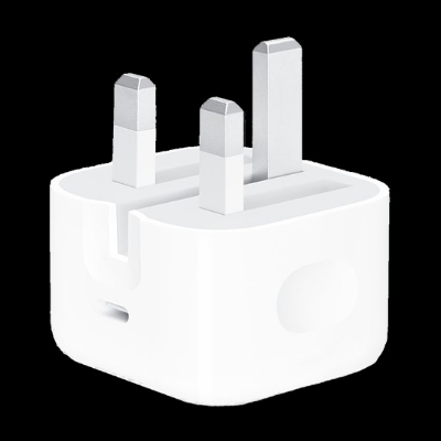 Picture of iPhone 3 pin 20W Power Adapter Charger USB-C To Lightning Cable White