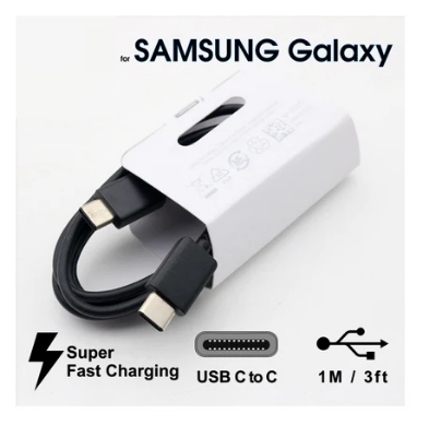 Picture of Samsung 45W Watt USB-C Super Fast Charging Wall Charger Black