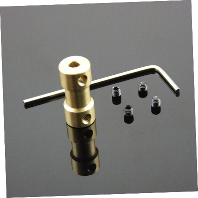 Picture of Brass Motor Shaft Coupling Jointer, For Pneumatic Connections, Size: 3/4 inch Gold