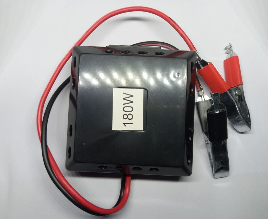 Picture of 180 Watt Inverter DC 12v to AC 220V Black
