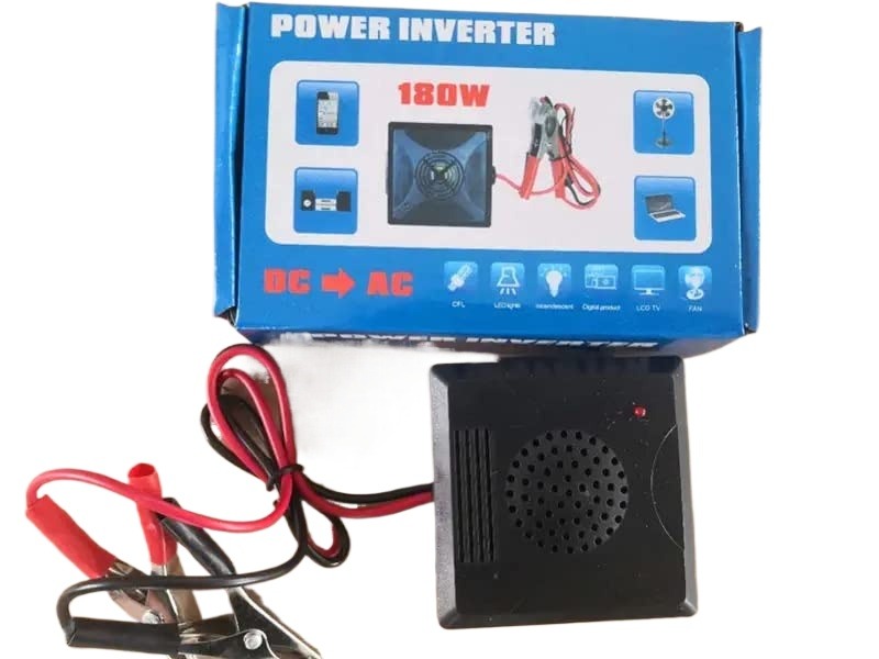 Picture of 180 Watt Inverter DC 12v to AC 220V Black