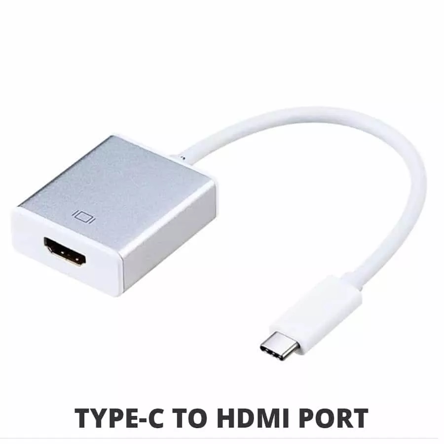 Picture of USB Type C To HDMI Converter Adapter White