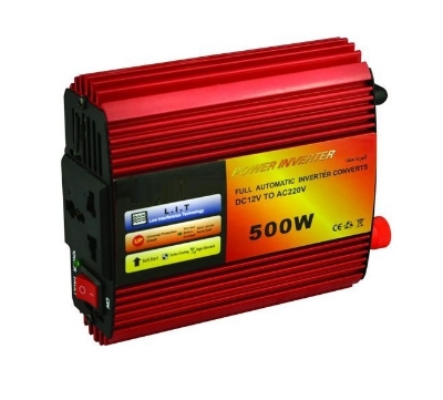 Picture of 500W Power Inverter DC12V to 220V 230V AC  Converter Multicolor