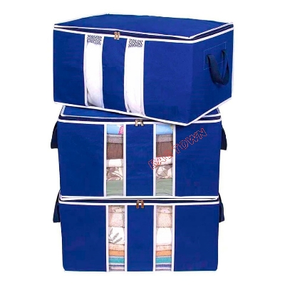 Picture of 1Pcs New Quilt Storage Bag, King Size Blanket Storage Organizer, 1 PcsLarge Capacity Cloth Storage Bag