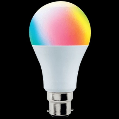 Picture of 9  Watt Multicolour LED Bulb 7 Colour in 1 Bulb, Pack of 1, B22 Multicolor