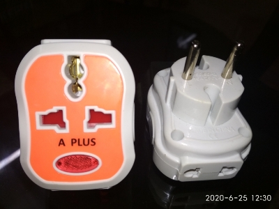 Picture of Reconnecting…  Mobile Recharge 100% G6   Multi Socket Plug Adapter AC Power Socket AC 250V 10A 2 Pin Power Plug To 3 Way 3 Point Socket Converter With LED Indicator Electrical Travel Adapter Converter      	  Multi Socket Plug Adapter AC Power Socket AC Multicolor