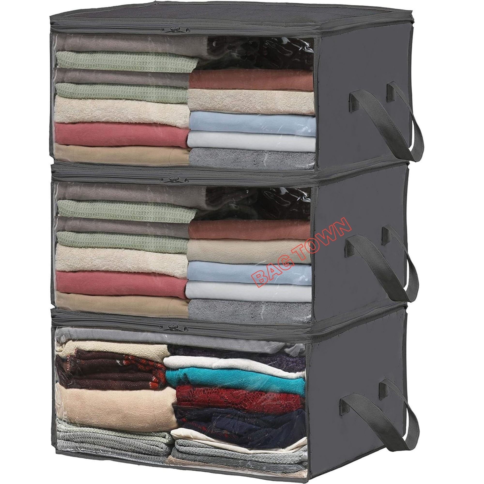 Picture of Large Cloth Storage Bag, Cloth Organizer Bag up to 20 cloth can be store