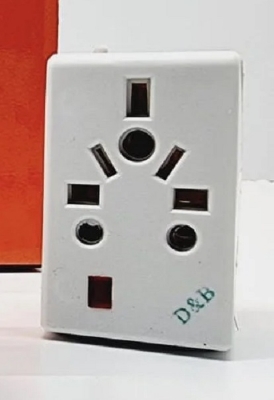 Picture of Mobile Recharge Mobile Recharge 100% 10 G7  Multi Plug Adapter AC Power Socket AC 250V 10A 2 Pin Power Plug To 3 Way 3 Point Socket Converter With LED Indicator Electrical Travel Adapter Converter      	 Multi Plug Adapter AC Power Socket AC 250V 10A 2 P White