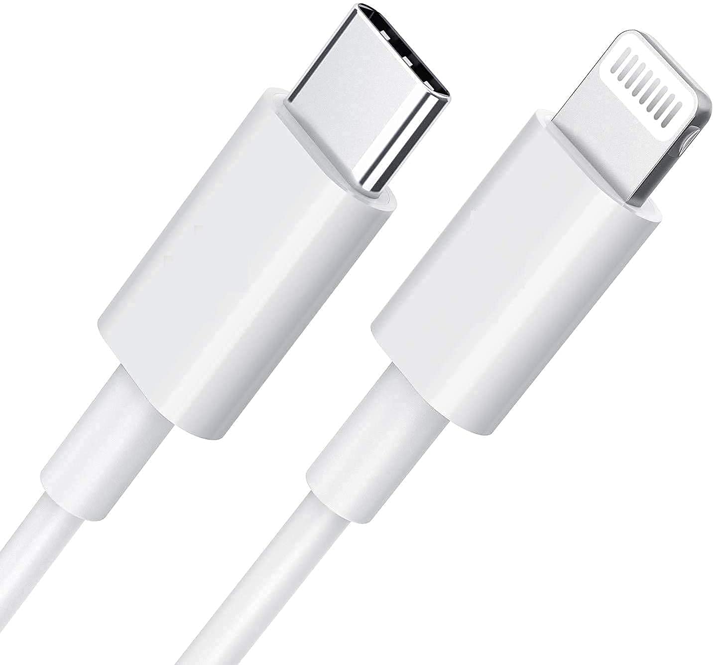 Picture of 20W PD USB C Cable to Lightning Cable White