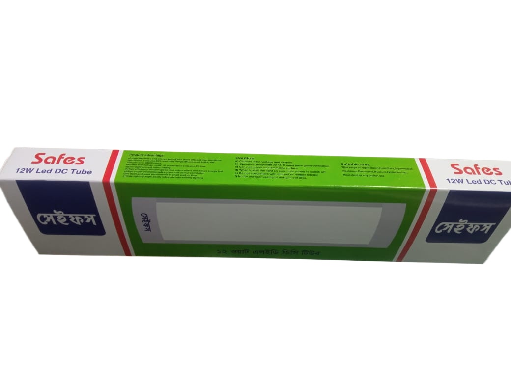 Picture of DC 12V 12W LED Batten Light, 1feet Ceiling Fitting Tube Light, Solar Light White