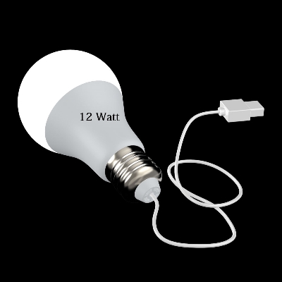 Picture of 12 Watt Mini USB Bulb and Led Light- White Color White