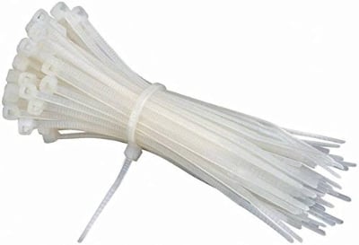 Picture of 4 inch Electric Cable Ties (3*100mm) 100 Pcs Zip Wraps Strap Nylon Fastening Ring Loop Wire industrial Cable Ties Multicolor