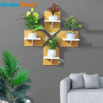 Picture of Smart Wall Shelf Shelf Adhesive Waterproof ( 6 Pcs 1 Set ) Premium Quality