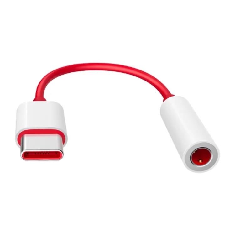 Picture of Type-C To 3.5mm Audio Adapter Dongle .One Plus USB Type C Converter Cable To 3.5 mm Earphone Jack Adapter cables & converters Multicolor