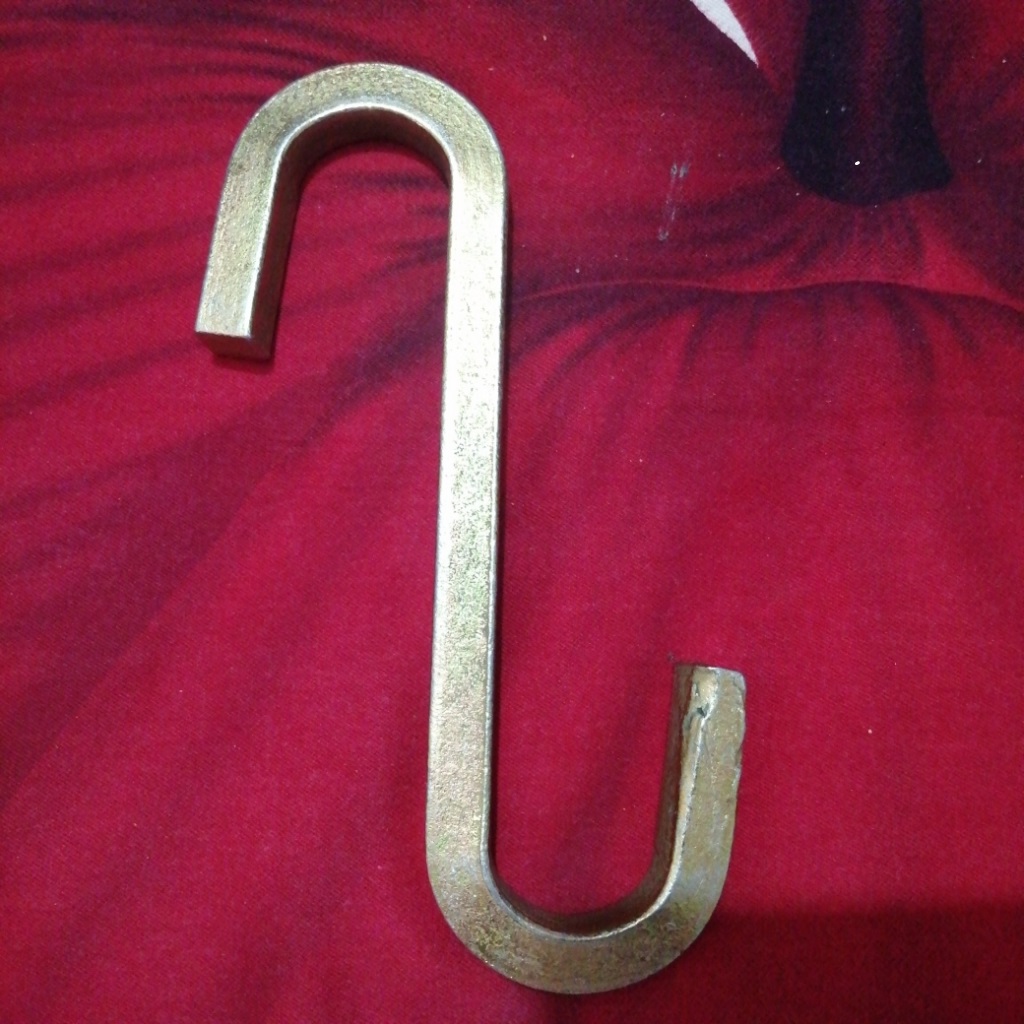 Picture of Metal S Hooks, Hammock, Swing S Hooks, Industrial Grade Quality Utility Hooks Pack of 1 ps for ceiling fan Multicolor