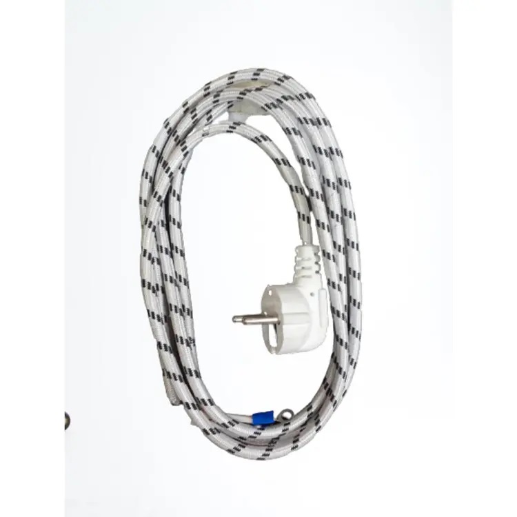 Picture of Cable Power Cord With 2 Pin Plug Multicolor