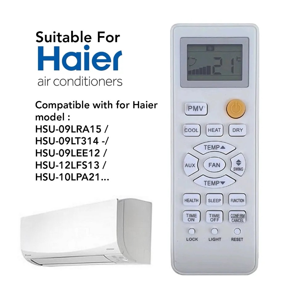 Picture of Haier Original Air Conditioner Remote Control White