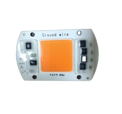 Picture of Red LED Chip, AC220V 50W 6040 COB Chip Light Source Fits for DIY LED Spotlight Floodlight Lamp Red