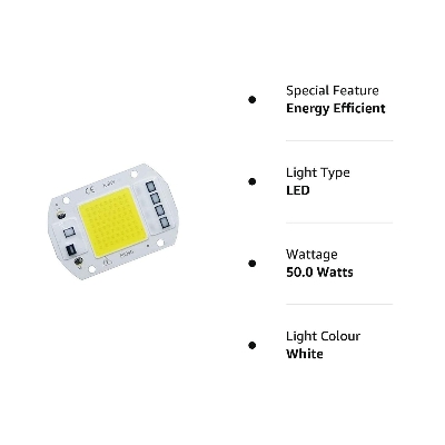 Picture of 50 Watt LED CHIP AC 220V DAY LIGHT IC PCV White
