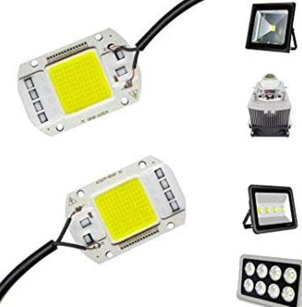Picture of 50 Watt LED CHIP AC 220V DAY LIGHT IC PCV White